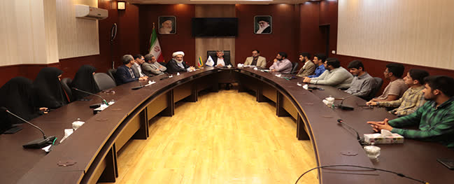 مراسم تكريم وتعارف لمسئولين جبهه دانشجويی دانشگاه صنعتی قم