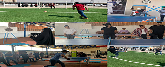 جائزة الرياضة الجامعية بمناسبة أسبوع التربية البدنية أُقيمت