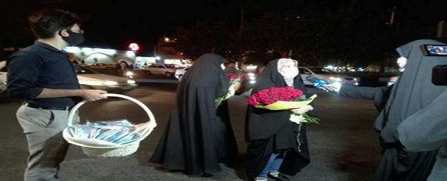 Launching a Mask Donation Campaign by the Health Helpers Association of Qom University of Technology