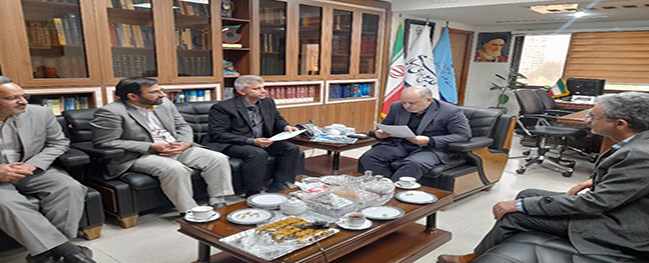 Meeting of the Officials of Qom University of Technology with the Assistant for Legal and Parliamentary Affairs of the Ministry of Science, Research, and Technology