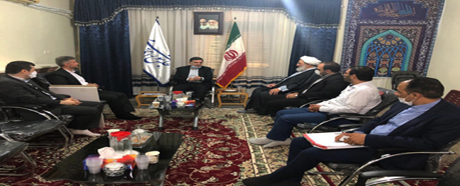 The President of Qom Industrial University met with the representative of the people of Qom Province in the Islamic Consultative Assembly.