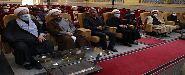 The memorial ceremony commemorating the martyrdom of the Commander of Hearts was held at Qom Industrial University, attended by the representative of the people of Qom in the Islamic Consultative Assembly.