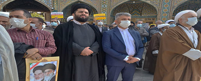 رئيس جامعة قم الصناعية: اليوم يجب علينا جميعًا أن نكون حُماةً لثورتنا العزيزة بأي وسيلة كانت.